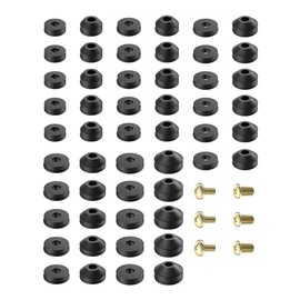VOANZO 58 PCS Faucet Washers Assortment Flat and Beveled Washers Kit Sanitary Rubber Replacement for Bathroom Kitchen Sink Washers Replacement