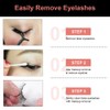 Magnetic Eyelashes, Magnetic Liquid Eyeliner, 3D Thick Long Fluffy Artificial