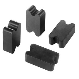 WINTOWIN Heavy-Duty Rubber Rear Coil Spring Spacer Boosters, 2” to 2.5” LIft Increases Spring Tension,2.5” Thick-4 Pack