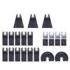20Pcs Oscillating Saw Blade Quick Release Universal Cutting Tool Set