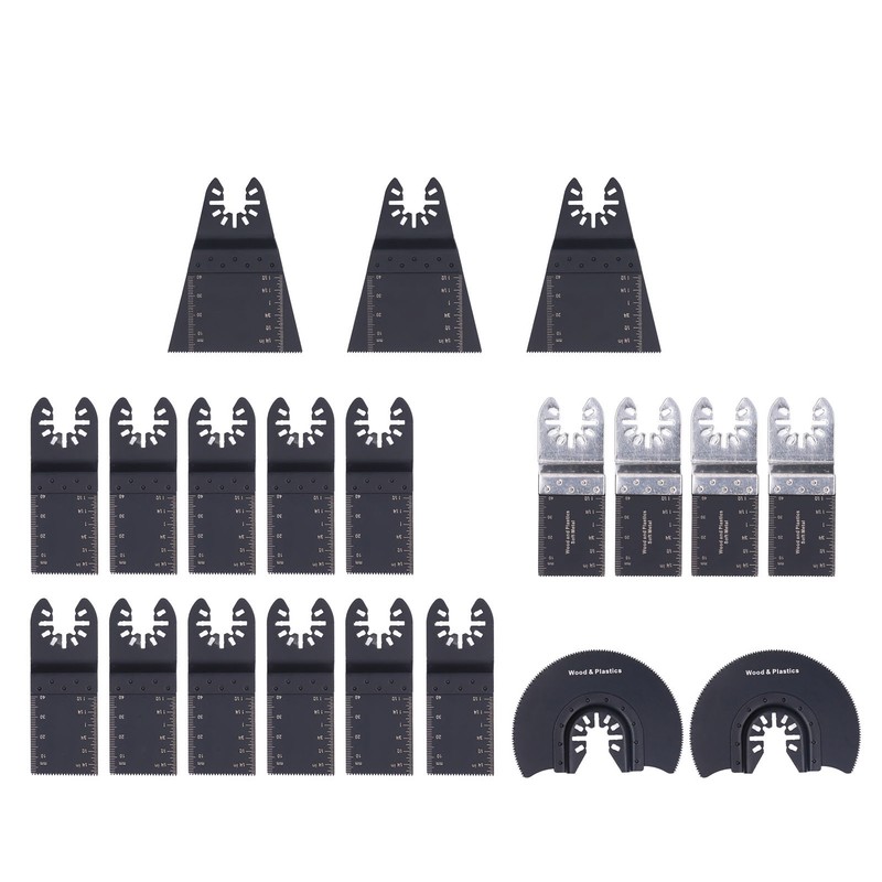 20Pcs Oscillating Saw Blade Quick Release Universal Cutting Tool Set