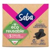 Toallas Flujo Moderado 3 Piezas V Eco Reusable Saba Liso
