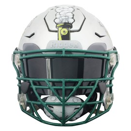 ZAKVOP Visor de Casco de fútbol Americano, Visor de Casco de fútbol para Adultos y jóvenes, Visera Protectora para los Ojos con Clips de Visor de fútbol