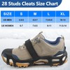 Ice Cleats for Shoes and Boots - 28 Studs Traction