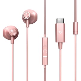 Energy Sistem EasyPods Type C Wired Headphones (Type C, Microphone, Voice Assistant, Playback Controller, Comfi-fit)