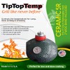 Tip Top Temp Attachable Grill Temperature Regulator (TTT-03 CR5),silver