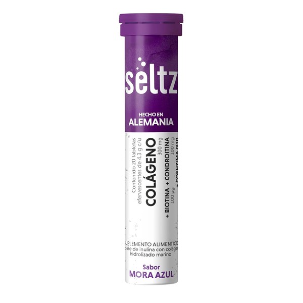 Colgeno Coq10 Biotina Seltz Tabletas Efervescentes - Producto Original de