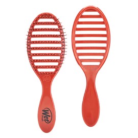 Wet Brush Speed Dry Hair Brush - Terracotta (Free Spirit) - Vented Design and Ultra Soft HeatFlex Bristles Are Blow Dry Safe With Ergonomic Handle Manages Tangle and Uncontrollable Hair - Pain-Free