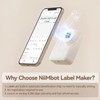 Niimbot D110 Portable Label Printer White