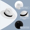 SAJUZEN Womens & Mens Fedora Hats, Wide Brim Fedora Hats