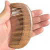 EXOTIC MYTH wooden comb Natural Anti-static Sandalwood Wooden Hair Comb