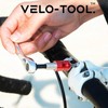 Velo-Tool Bicycle 1/4 Drive Mini Ratchet Set with Organizer Case