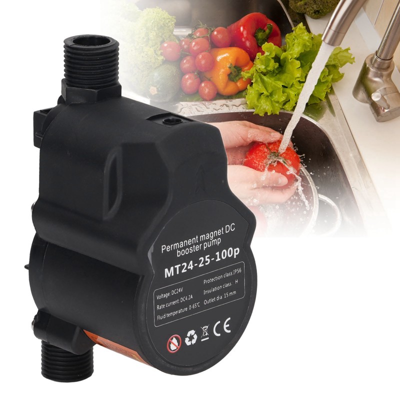Booster Pump Automatic Water Pressure Shower Boosting Recirculating Wall Mount