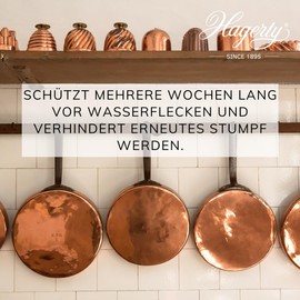 Hagerty Copper, Brass & Bronze Duster, Polishing Cloth for Copper, Bronze & Brass, Antioxidation Protection, 36 x 55 cm, 42 g