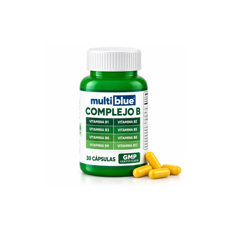 Complejo B Formula Avanzada 30 Capsulas | Vitamina B12, B1,