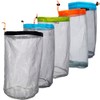 Alomejor Mesh Storage Bag, Clothes Laundry Bag, Sack, Mesh, Drawstring