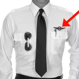 America's Front Line BL5-013 Full size UAS FAA Commercial Drone Pilot Wings pin Black Tactical