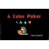 Modiano 4 Colour Standard Index Double Deck 100% Plastic Poker