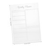 LALAFINA Erasable Acrylic Weekly Planner Board Magnetic Fridge Calendar for