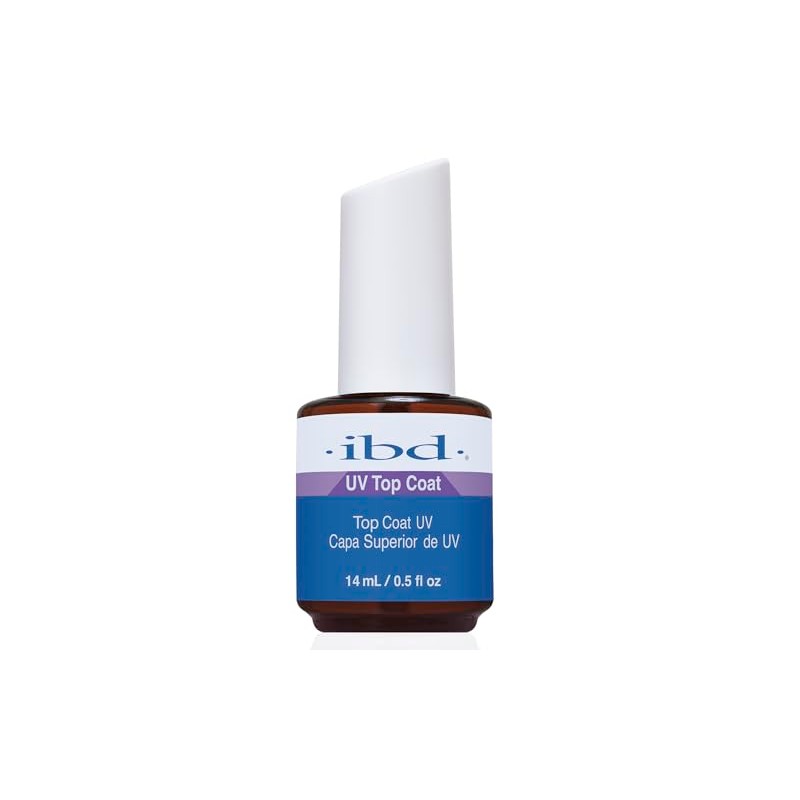 ibd UV Gel Top Coat for Gel Nails (0.5 oz)