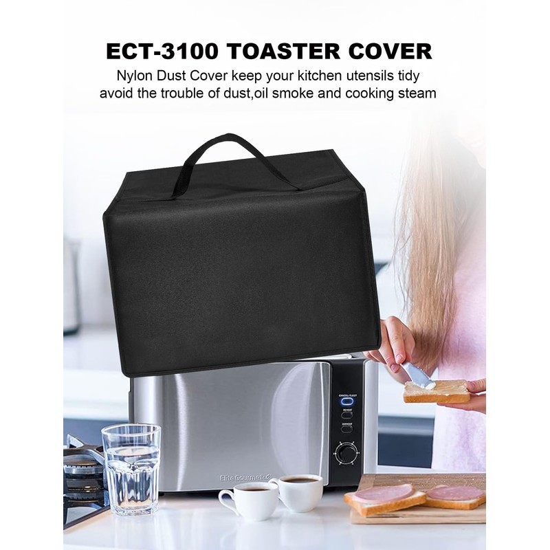 ECT-3100 Toaster Cover Ultra Toasts Cover Heat-Resistant Nylon Case for