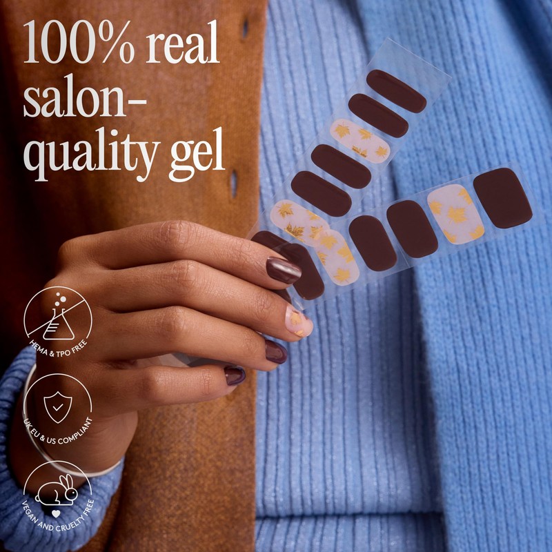 Mylee Gel Nail Wraps [Out & About] - 20 Pre-Cured