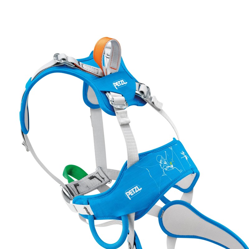 PETZL C068AA00 Whistch/Full Body Harness for Children Under 66.1 lbs