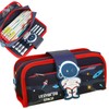 IHZZ Pencil Case Large Capacity Pencil Pouch, Astronaut Pencil Bag,
