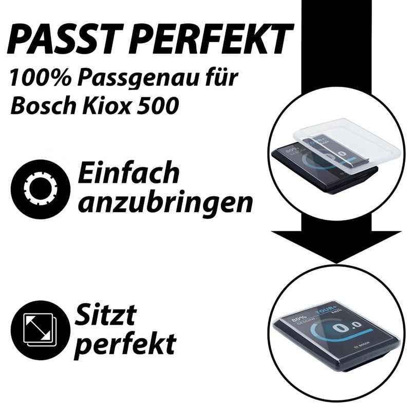 foto-kontor Protective Cover Set for Bosch Kiox 500 (BHU3700) E-Bike