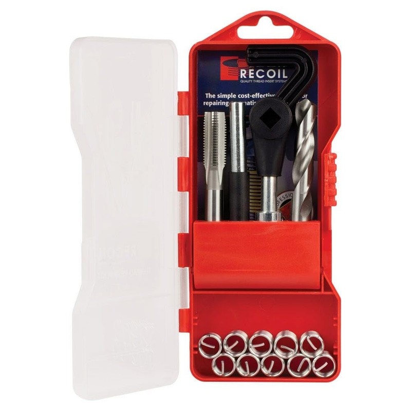 Sutton Tools Recoil Thread Repair Kit, M10 x 1.25