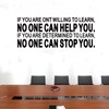 SEATUNE Inspirational Positive Motivational Wall Decals - Office Quotes Wall