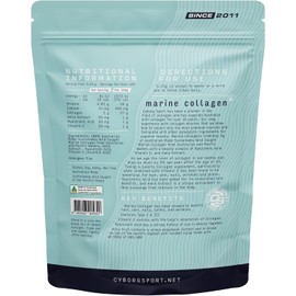 MARINE COLLAGEN Plus Hyaluronic Acid Powder – 465g | 90 Servings | Pure Australian Ocean Collagen | Wild Caught | Supports Hair, Skin, Nails, and Joints | Enhanced with Hyaluronic Acid, Vitamin C & Amla Extract | Natural Beauty & Wellness Supplement