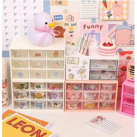 Crystal Accessories 9 Drawer Storage Container，crystal bead bracelet jewelry collection box Organiser - Crystal Type: white