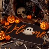 Artoid Mode Tapete de Entrada Boo Halloween Bienvenida 43x73 cm