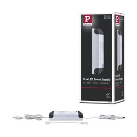 Paulmann 79830 MaxLED Strip Power Supply Square Max. 60 Watt Light Strip White Plastic Transformer 79830