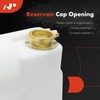 A-Premium Engine Coolant Overflow Recovery Reservoir Tank [with Cap] Compatible