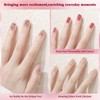 Jelly Nail Polish Set Dark Red Nail Polish Quick Air