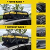 Rooftop Cargo Carrier Vehicle Soft-Shell Carriers, Heavy Duty Car Roof