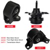 AUTOMUTO Engine Mount Motor kit fit for 2003-2005 for Honda