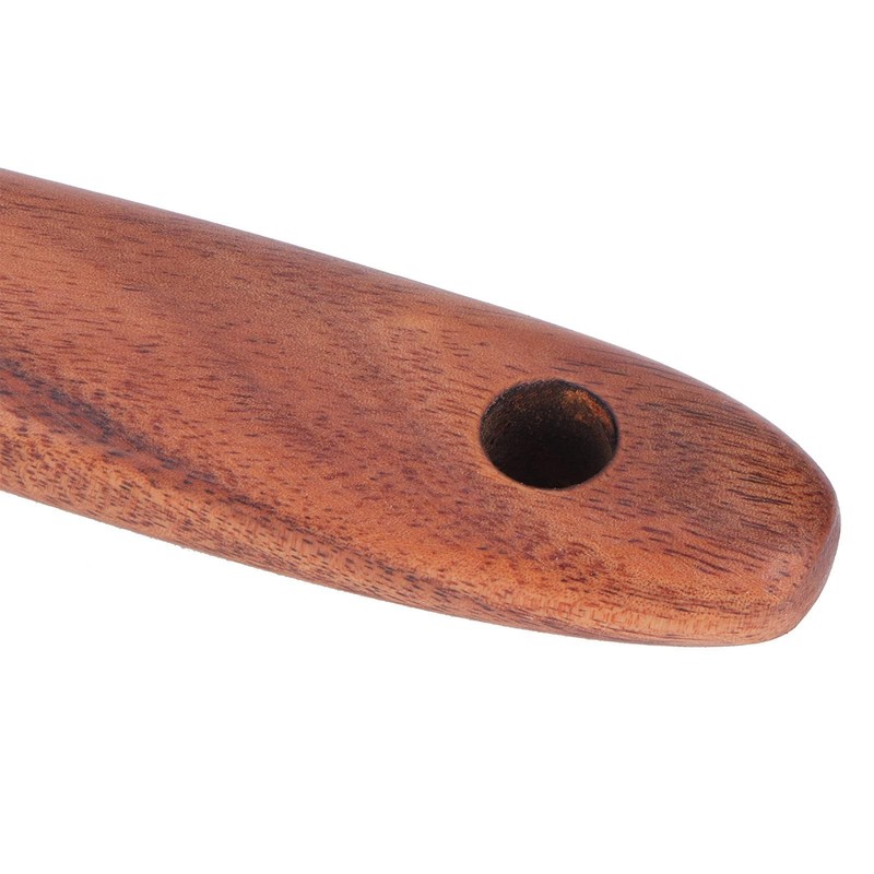 Slotted Spoon, Wooden Slotted Spoon Skimmer Spoon Non Stick Slotted
