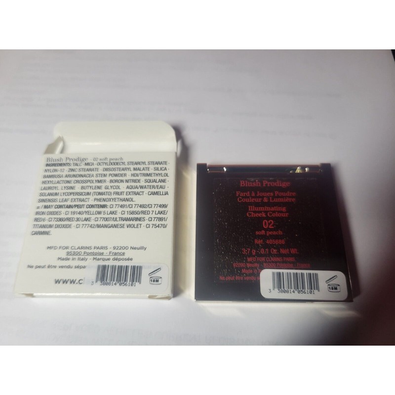 Clarins 2-PACK Clarins Blush Prodige Illuminating Cheek Color #02 Soft