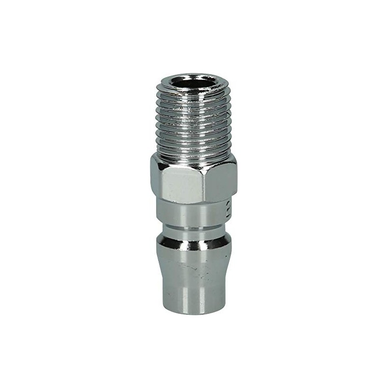 Metal Plug Nipple, 1/4 Inch AG, Asia