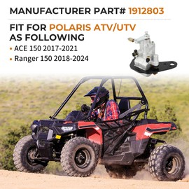 Rear Brake Caliper Disc Brake Caliper Assembly for Polaris ACE 150 Ranger 150 2017-2024 1912803