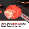 6-Inch Mini Electric Chainsaw Cordless - Handheld Portable Chainsaw with