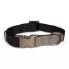 Reddy Black Jacquard Dog Collar, X-Small