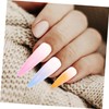 Minkissy 24pcs Gradient Nails for Nail Art Tips for Prom