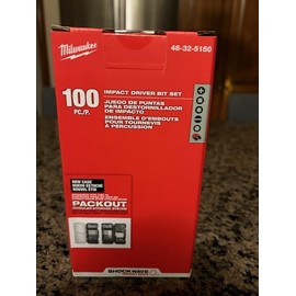 Milwaukee Shockwave Impact Duty Alloy Steel Drill and Screw Driver Bit Set (100-Piece) 48-32-5150