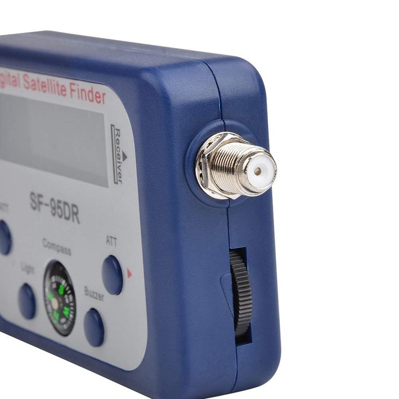 JZK SF-95DR Digital Satellite Finder, LCD Display Screen Satellite Signal