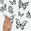 RoomMates Color Your Own Butterflies Peel and Stick Wall Decals