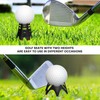 Golf Simulator tees, 24Pcs Plastic Golf Mat Tees for Home,